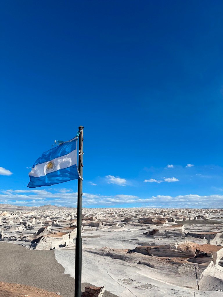 Campo de Piedra Pómez en la Puna Catamarqueña