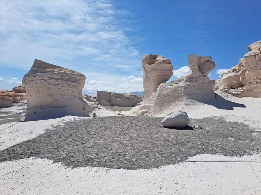 Campo de Piedra Pómez en la Puna Catamarqueña